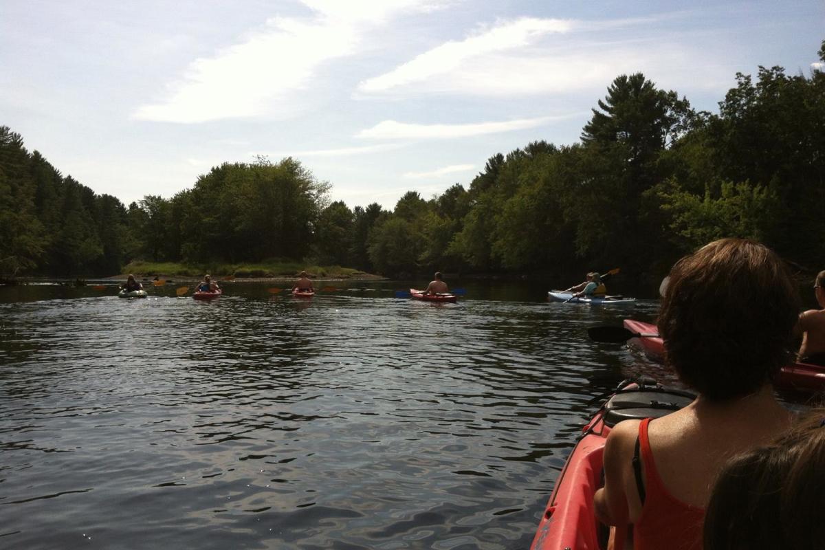 Kayaking on Walker Pond
