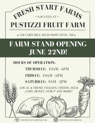Located at Pustizzi Fruit Farm