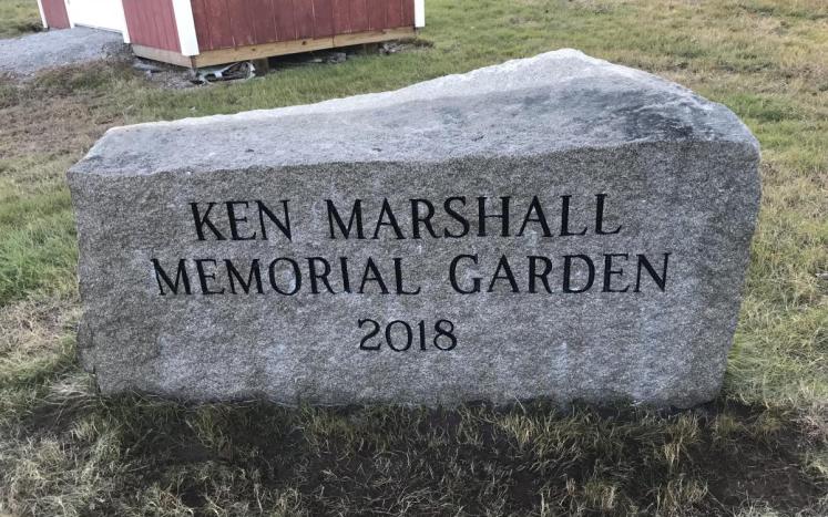 Ken Marshall Memorial Stone