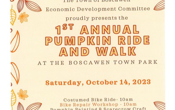 EDC Presents 1st Annual Pumpkin Ride & Walk